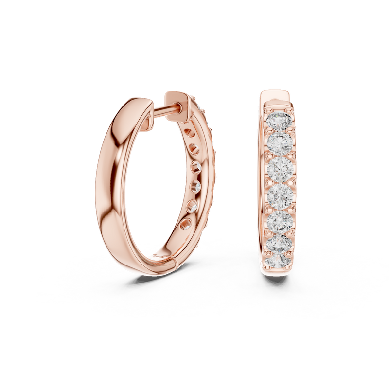 Earring GER-0373@7 - Rose Gold - Image