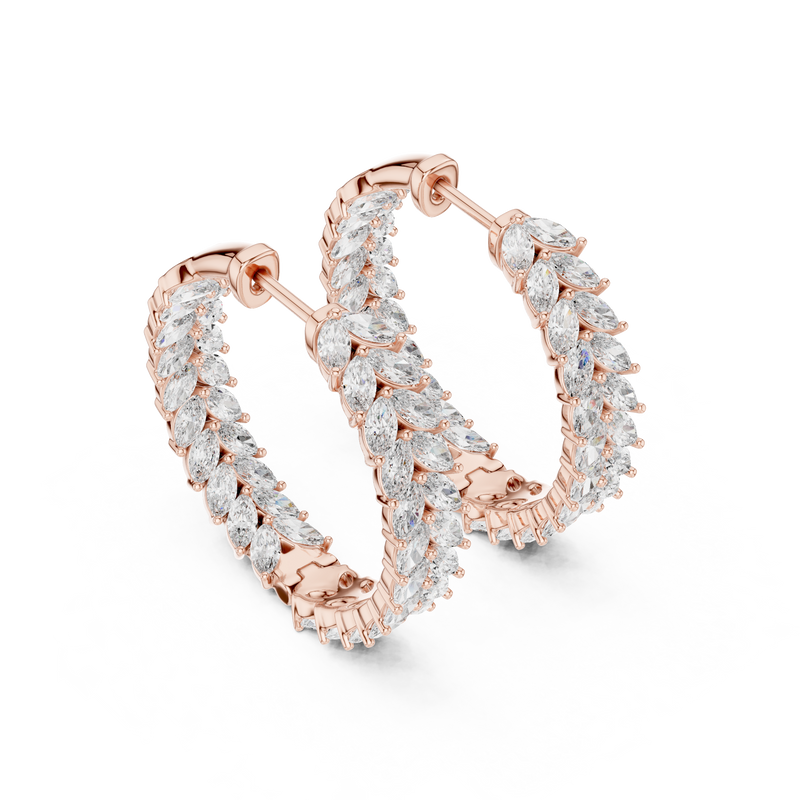 Earring GER-0374 - Rose Gold - Image