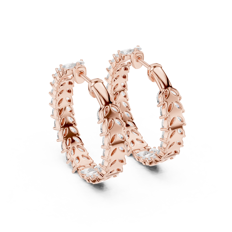 Earring GER-0374 - Rose Gold - Image