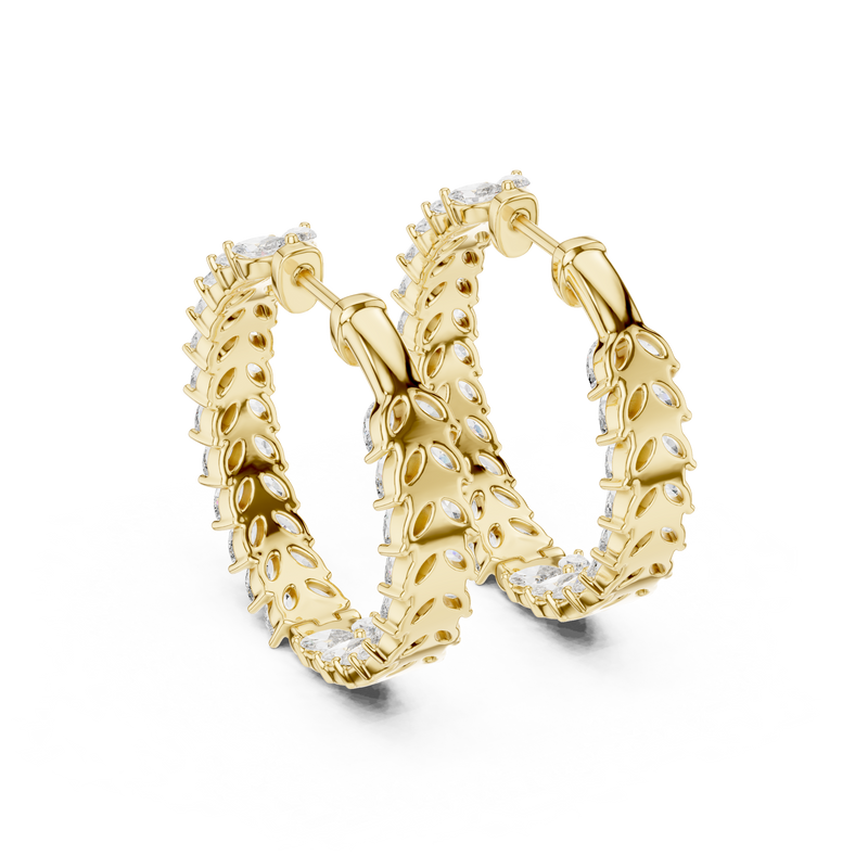 Earring GER-0374 - Yellow Gold - Image