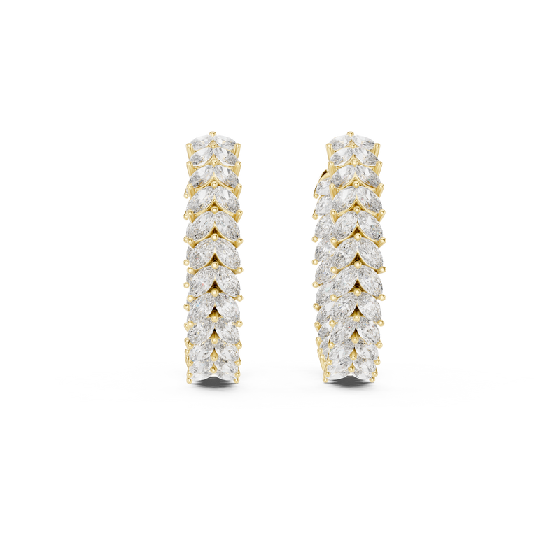 Earring GER-0374 - Yellow Gold - Image
