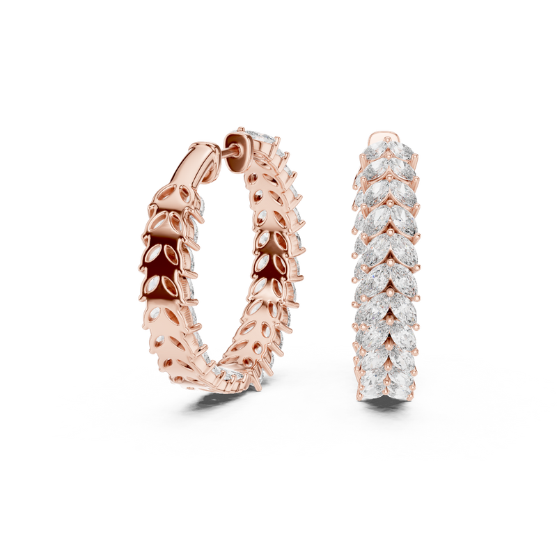 Earring GER-0374 - Rose Gold - Image