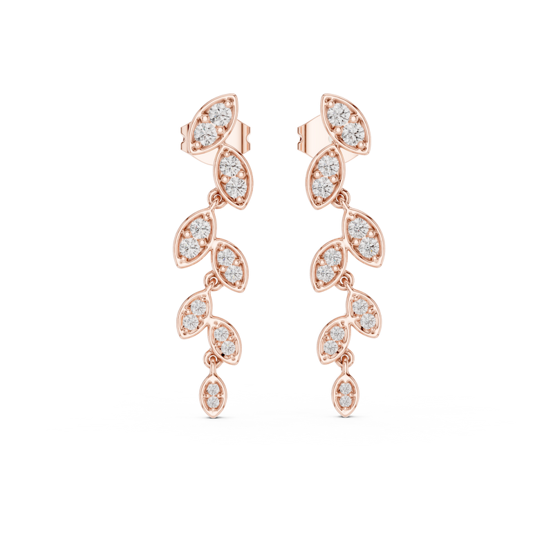 Earring GER-0375 - Rose Gold - Image