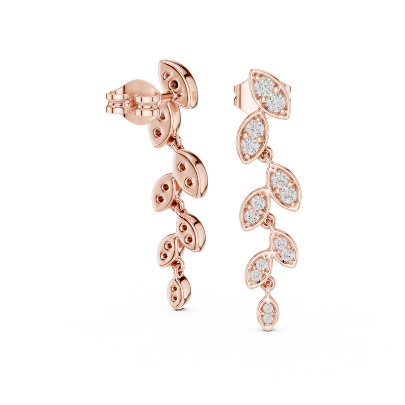 Earring GER-0375 - Rose Gold - Image
