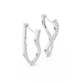 Earring GER-0376@7 - White Gold - Image