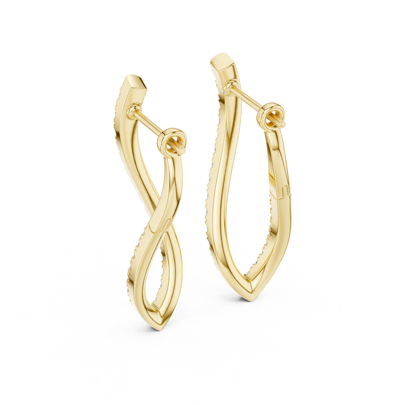 Earring GER-0376@7 - Yellow Gold - Image