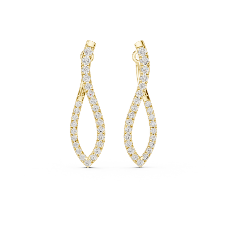 Earring GER-0376@7 - Yellow Gold - Image