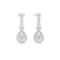 Earring GER-0377 - White Gold - Image