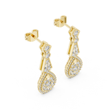 Earring GER-0377 - Yellow Gold - Image