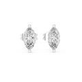 Earring GER-0378@7 - White Gold - Image