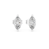 Earring GER-0378@7 - White Gold - Image