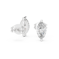 Earring GER-0378@7 - White Gold - Image