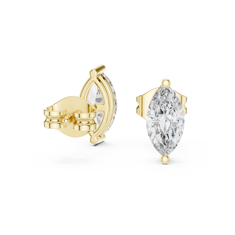Earring GER-0378@7 - Yellow Gold - Image