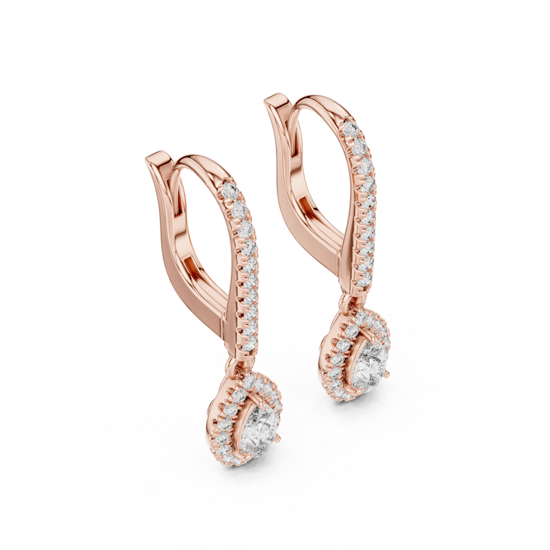 Earring GER-0379@7 - Rose Gold - Image