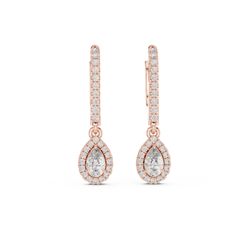 Earring GER-0379@7 - Rose Gold - Image