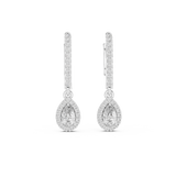 Earring GER-0379@7 - White Gold - Image