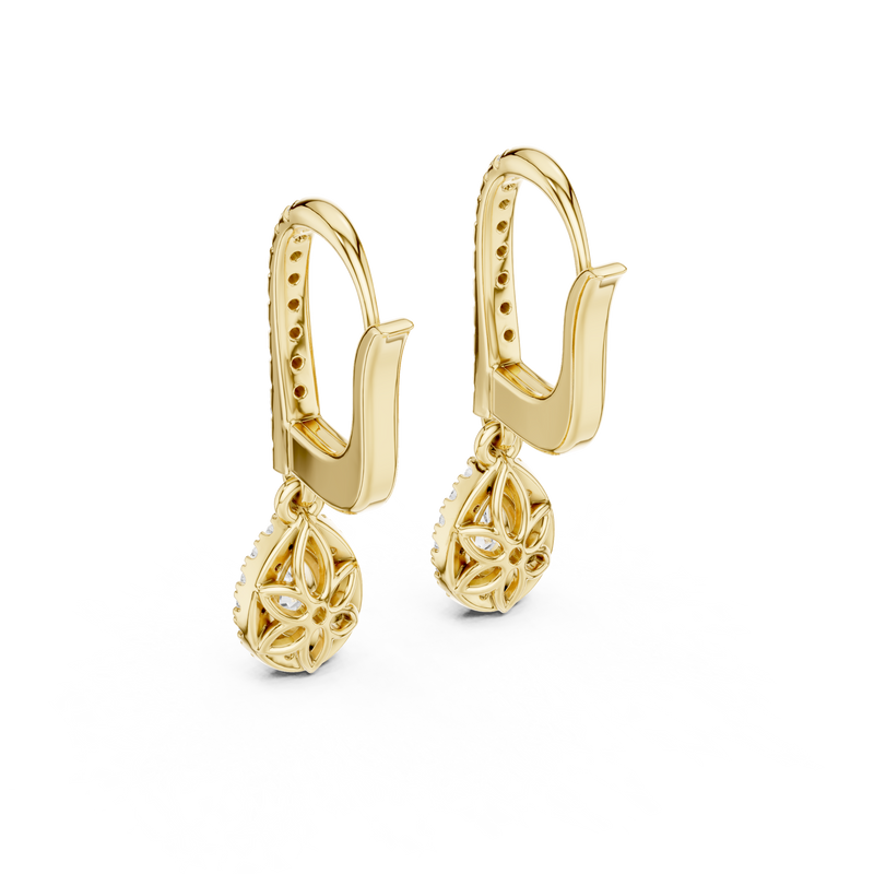 Earring GER-0379@7 - Yellow Gold - Image