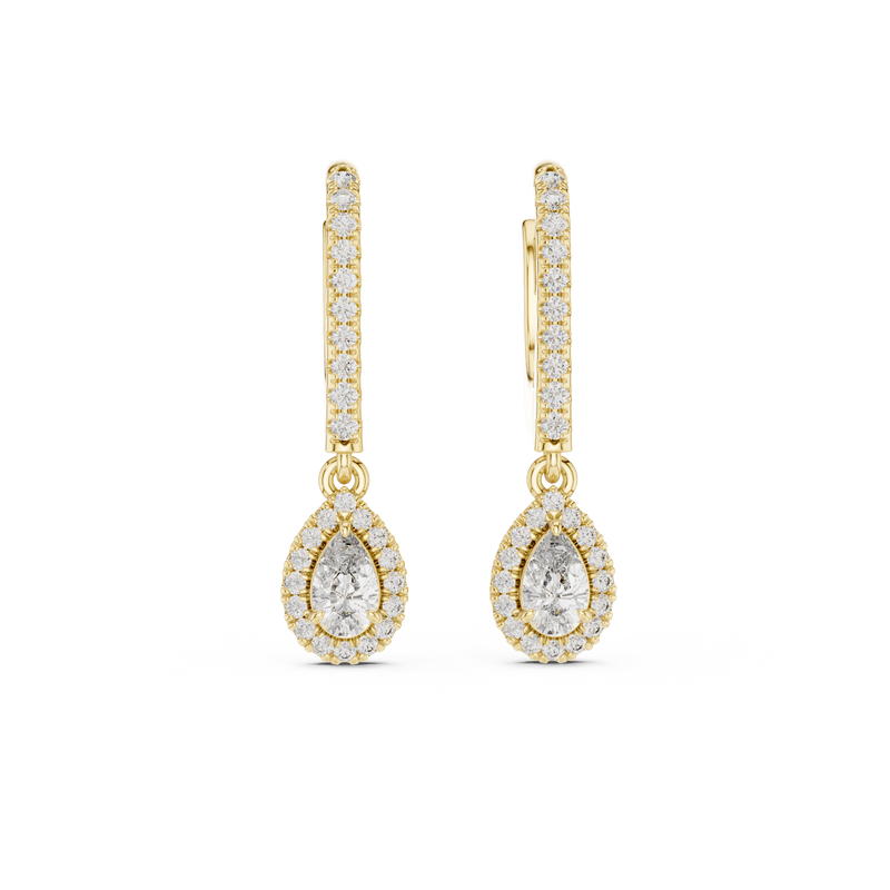Earring GER-0379@7 - Yellow Gold - Image