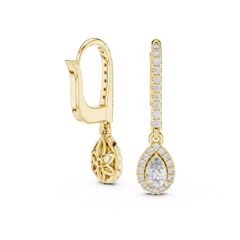 Earring GER-0379@7 - Yellow Gold - Image