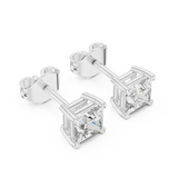 Earring GER-0380@7 - White Gold - Image