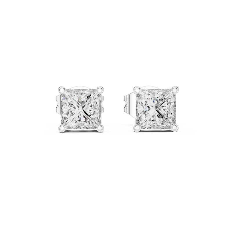 Earring GER-0380@7 - White Gold - Image