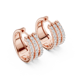 Earring GER-0382@7 - Rose Gold - Image