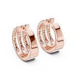Earring GER-0382@7 - Rose Gold - Image
