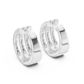Earring GER-0382@7 - White Gold - Image