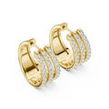 Earring GER-0382@7 - Yellow Gold - Image