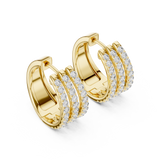Earring GER-0382@7 - Yellow Gold - Image