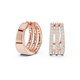 Earring GER-0382@7 - Rose Gold - Image
