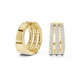 Earring GER-0382@7 - Yellow Gold - Image