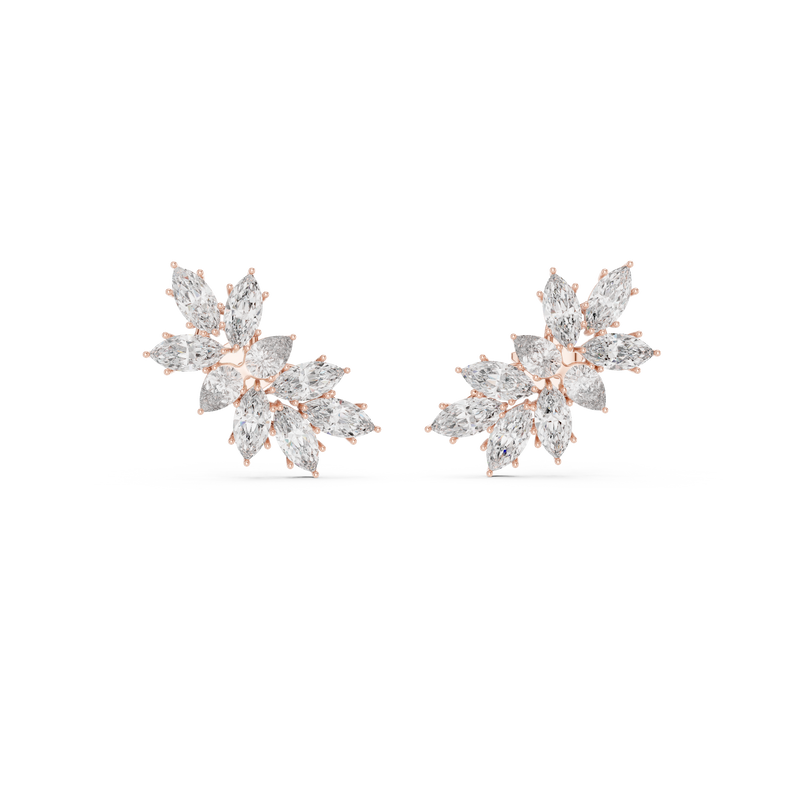 Earring GER-0383@7 - Rose Gold - Image
