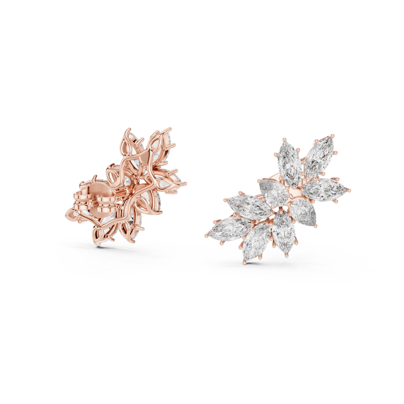 Earring GER-0383@7 - Rose Gold - Image