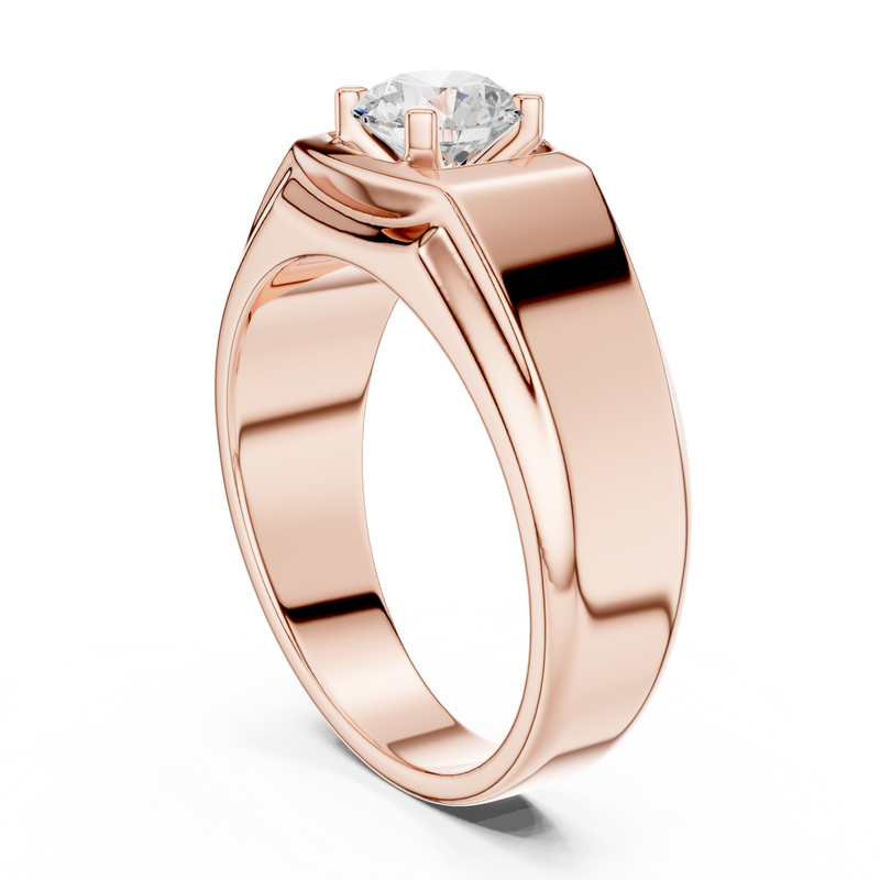 Mens Ring GGR-0021@7 - Rose Gold - Image