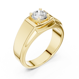 Mens Ring GGR-0021@7 - Yellow Gold - Image