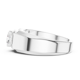 Mens Ring GGR-0021@7 - White Gold - Image
