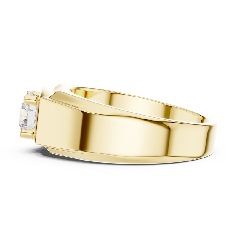 Mens Ring GGR-0021@7 - Yellow Gold - Image
