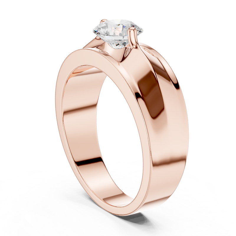 Mens Ring GGR-0022@7 - Rose Gold - Image