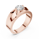 Mens Ring GGR-0022@7 - Rose Gold - Image
