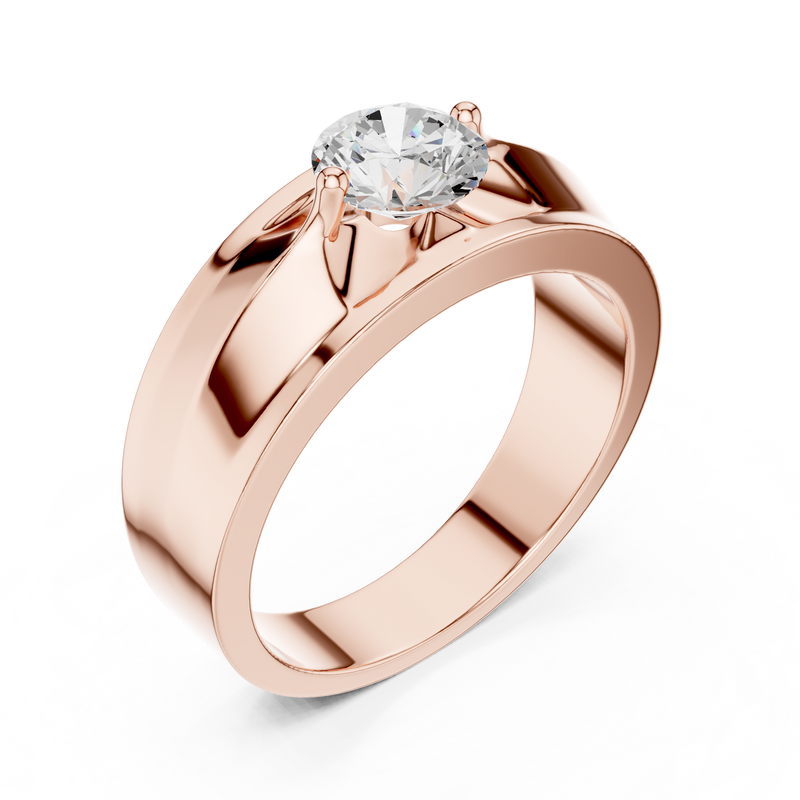 Mens Ring GGR-0022@7 - Rose Gold - Image