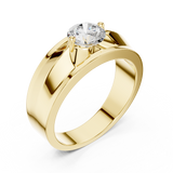 Mens Ring GGR-0022@7 - Yellow Gold - Image