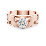 Mens Ring GGR-0022@7 - Rose Gold - Image