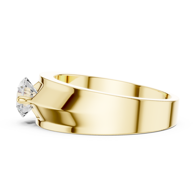 Mens Ring GGR-0022@7 - Yellow Gold - Image