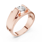 Mens Ring GGR-0023@7 - Rose Gold - Image
