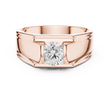 Mens Ring GGR-0023@7 - Rose Gold - Image