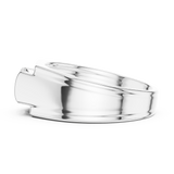 Mens Ring GGR-0023@7 - White Gold - Image