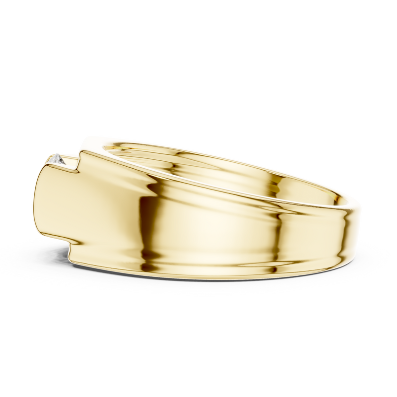Mens Ring GGR-0023@7 - Yellow Gold - Image