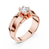 Mens Ring GGR-0024@7 - Rose Gold - Image
