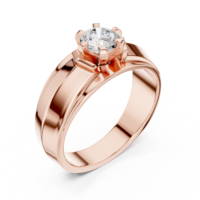 Mens Ring GGR-0024@7 - Rose Gold - Image